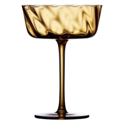 Vienna champagneskål 35 cl 4 stk amber