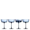 Vienna champagneskål 35 cl 4 stk blå