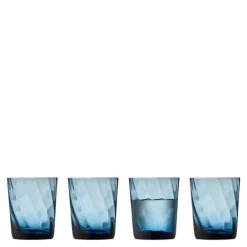 Vienna vannglass 30 cl 4 stk blå