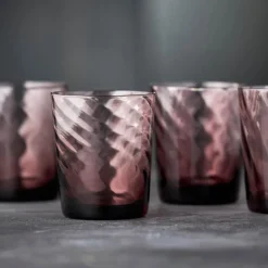 Vienna vannglass 30 cl 4 stk purple