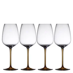 Vienna vinglass 53 cl 4 stk amber
