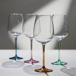 Vienna vinglass 53 cl 4 stk purple