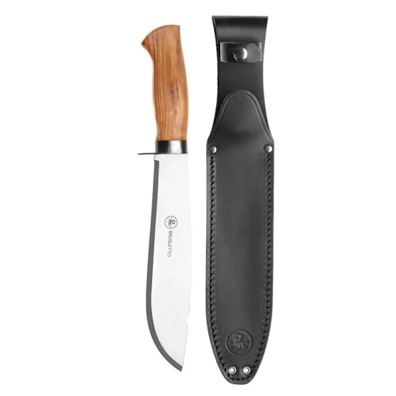 Villmarka stor kniv 36 cm oliventre