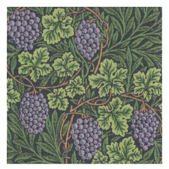 Vine serviett 35x35 cm grønn