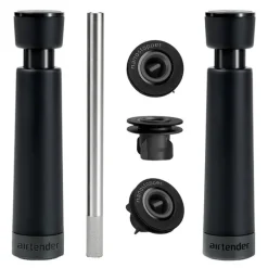 Vinelsker plastpakning svart