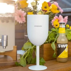 Vinglass termo SMÅBRISEN 35 cl hvit