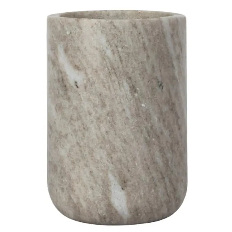 Vinkjøler marmor 17 cm beige