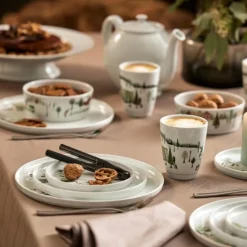 Vinter skål rett kant 14 cm 0,5L Ildfast porselen hvit