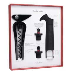 Vintilbehør i 4 deler Chic set night