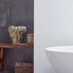 Viola vase 30x33 cm sand