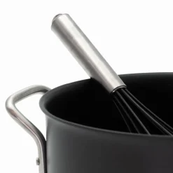 Visp m/belegg 30 cm rustfritt stål