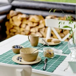 Vista spisebrikke 33x48 cm green