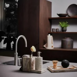 Vita oppvaskstativ 11x21 cm lys rosa