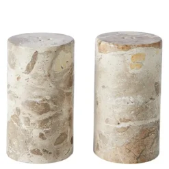 Vita salt- og pepperbøsse 8,5 cm lys rosa