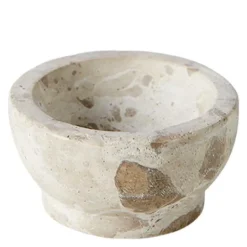 Vita saltkar 6,3 cm lys rosa