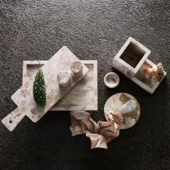 Vita saltkar 6,3 cm lys rosa