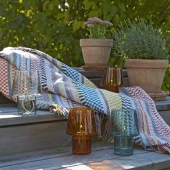 VIVA hurricane lyslykt amber