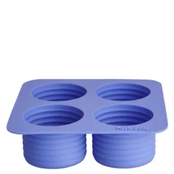 Viva isbitform 13 cl 4 stk havblå