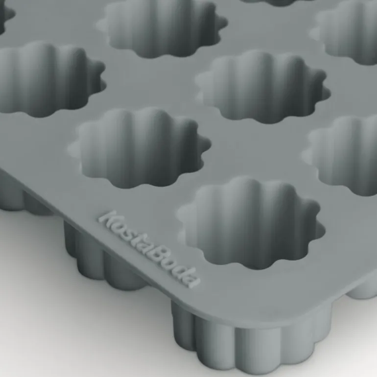 Viva isbitform 3 cl 16 stk lys grå