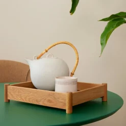 Viva serverigsbrett lite 33,5x26,8x7,3 cm eik