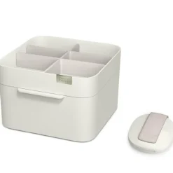 Viva sminke organizer med speil beige