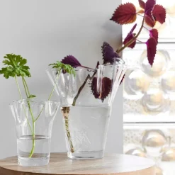 Viva vase 20x20x24,5 cm klar