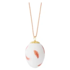 Vårkolleksjon påskeegg 2025 små rødstjertfjær