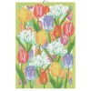 Vårtulipaner kjøkkenhåndkle 35x50 cm