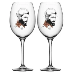 Wait for him vinglass 52 cl 2 stk