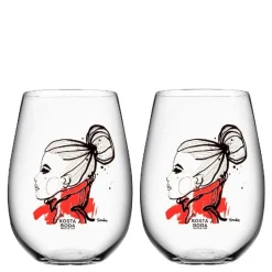 Want you vannglass 57 cl 2 stk