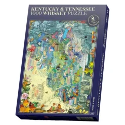 Whiskypuslespill Kentucky & Tennessee