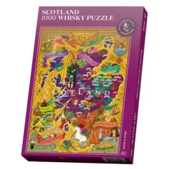 Whiskypuslespill Skottland