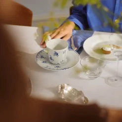 White Elements tallerken flat 22 cm