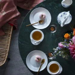 White Elements tallerken flat 22 cm