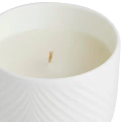 White Folia duftlys 8 cm