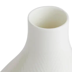 White Folia pærevase 23 cm