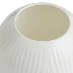 White Folia rosevase 12,5 cm