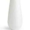White Folia vase 30 cm