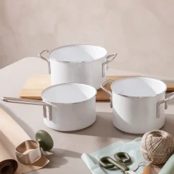 White Line kasserolle 1,1L keramisk Slip-Let® belegg