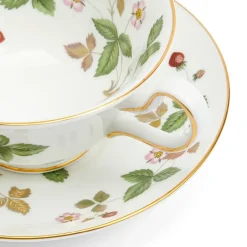 Wild Strawberry tekopp & asjett peony