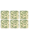 Willow Bough glassunderlag 6 stk grønn