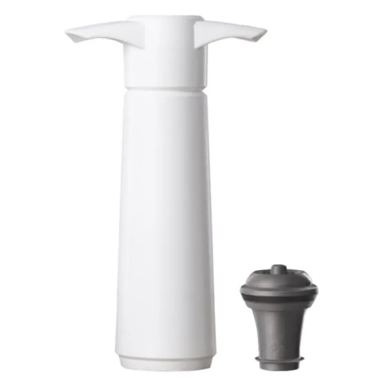 Wine Saver Blister + 1 propp 2 sett hvit