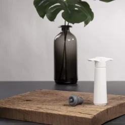 Wine Saver Blister + 1 propp 2 sett hvit