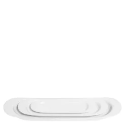 Wing serveringafat 3 deler hvit