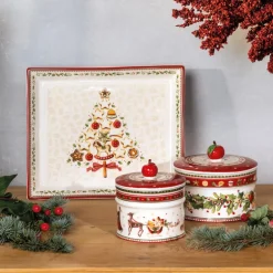 Winter Bakery Delight konditoriboks 12x11 cm