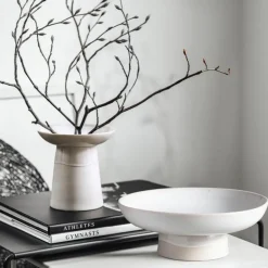 Winter Glow bolle på fot 24x9 cm