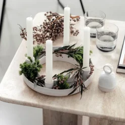 Winter Glow bordbjelle 5x6,5x10 cm