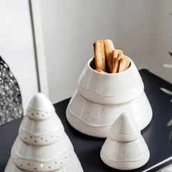 Winter Glow kakeboks tre 18x22,5 cm