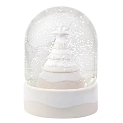 Winter Glow snøkule 11x13 cm