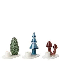 Winter Stories lysestake sett 3 deler sopp